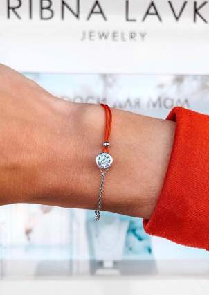 Sapphire bracelet Silver 925° (rhodium) 4683