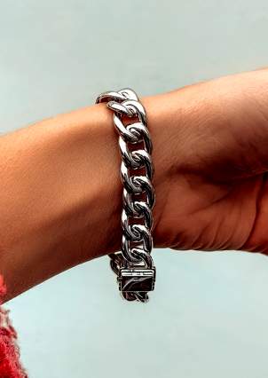 Bracelet without inserts Silver 925° (rhodium) 661049