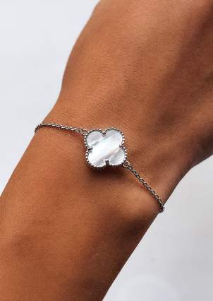 Pearl bracelet Silver 925° (rhodium) 956899