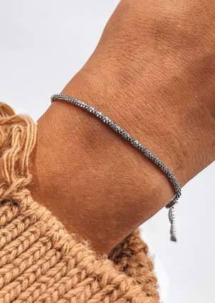 Bracelet without inserts Silver 925° (rhodium) sb111