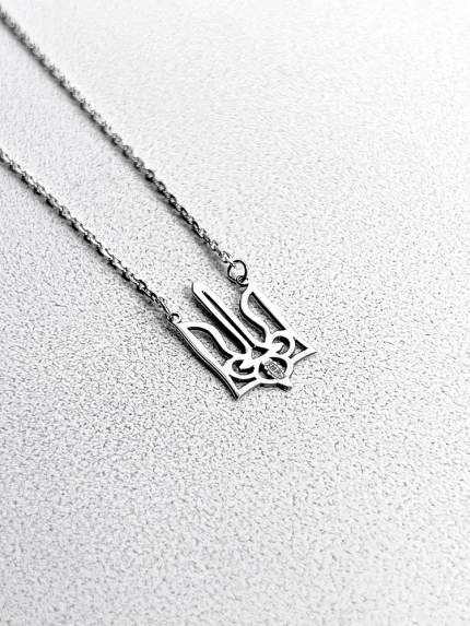 Naszyjnik bez wkładek Srebro 925° (rod) 001353