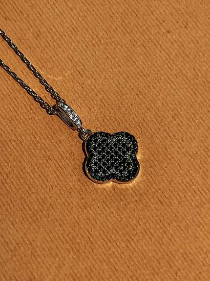 Zawieszka cyrkonia Srebro 925° (rod) 9540341