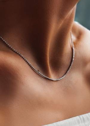 Chain Silver 925° (rhodium) 808r 3