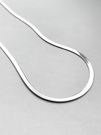 Łańcuszek Srebrny 925° (rod) sc35p45