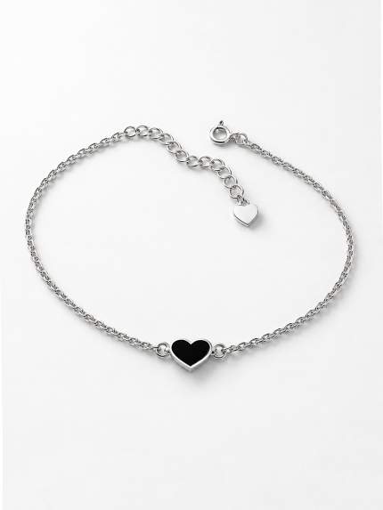 Enamel bracelet Silver 925° (rhodium) 132010