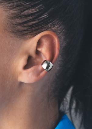 Earrings without inserts Silver 925° (rhodium) 957995