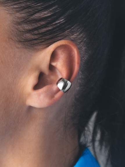 Earrings without inserts Silver 925° (rhodium) 957995