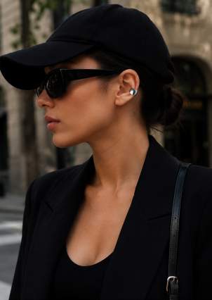 Earrings without inserts Silver 925° (rhodium) 957995