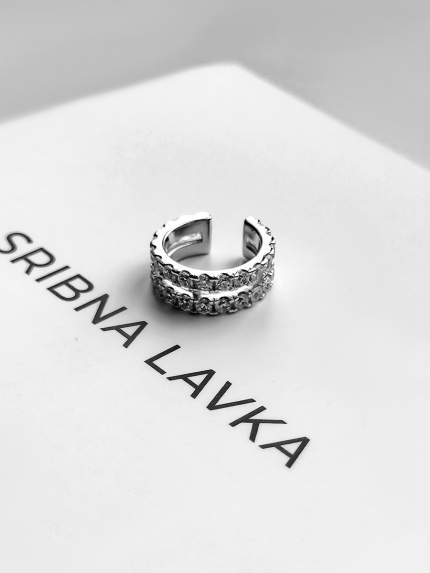 Cyanite earrings Silver 925° (rhodium) GSE682P