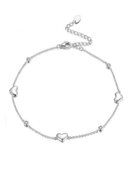Bransoletka szafirowa Srebro 925° (rod) 978356