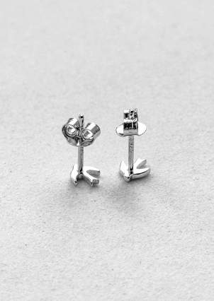 Earrings without inserts Silver 925° (rhodium) 978625