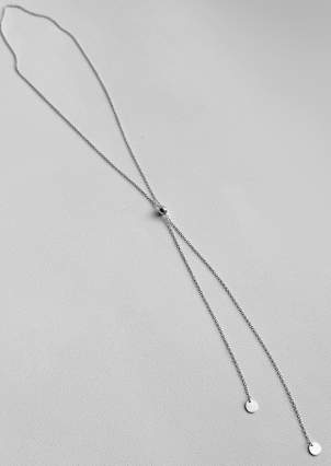 Necklace without inserts Silver 925° (rhodium) 9781361