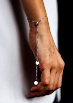 Bracelet without inserts Silver 925° (rhodium) 9781361