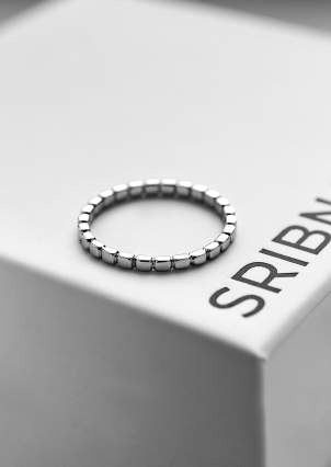 Ring without inserts Silver 925° (rhodium) 9781042